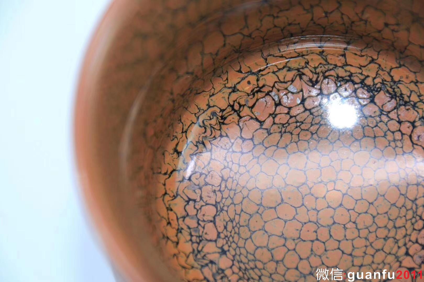 陳大鵬老師作品 鷓鴣斑 口徑：8.1 盞高：6.5