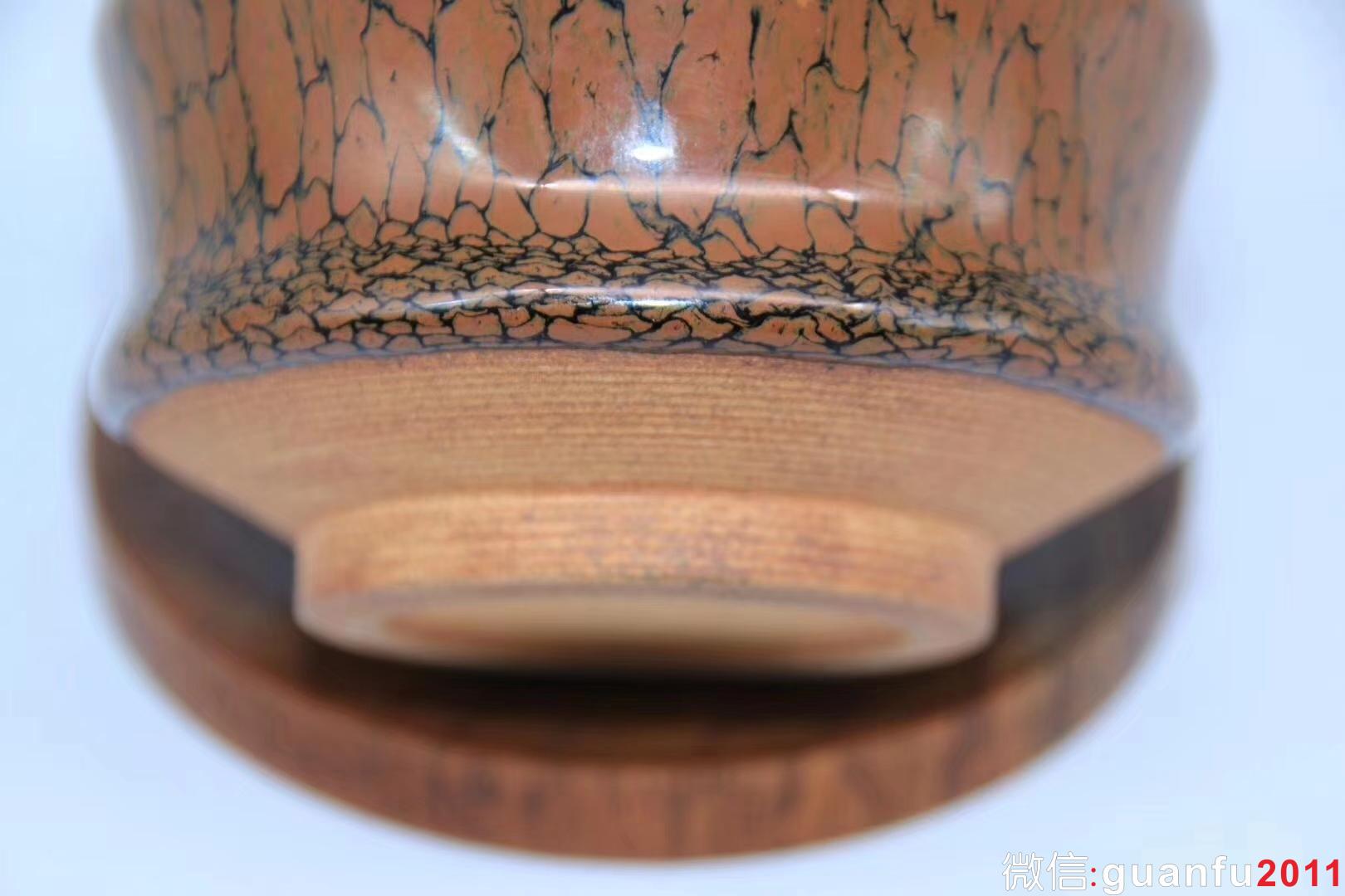 陳大鵬老師作品 鷓鴣斑 口徑：8.1 盞高：6.5