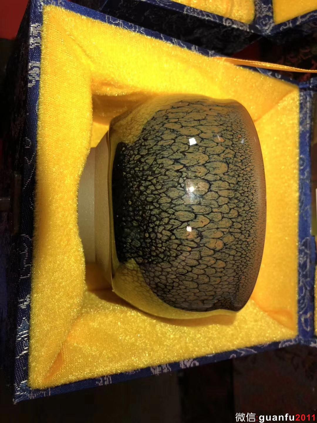 陳大鵬老師 鷓鴣斑 大缽型  口徑：11高：8