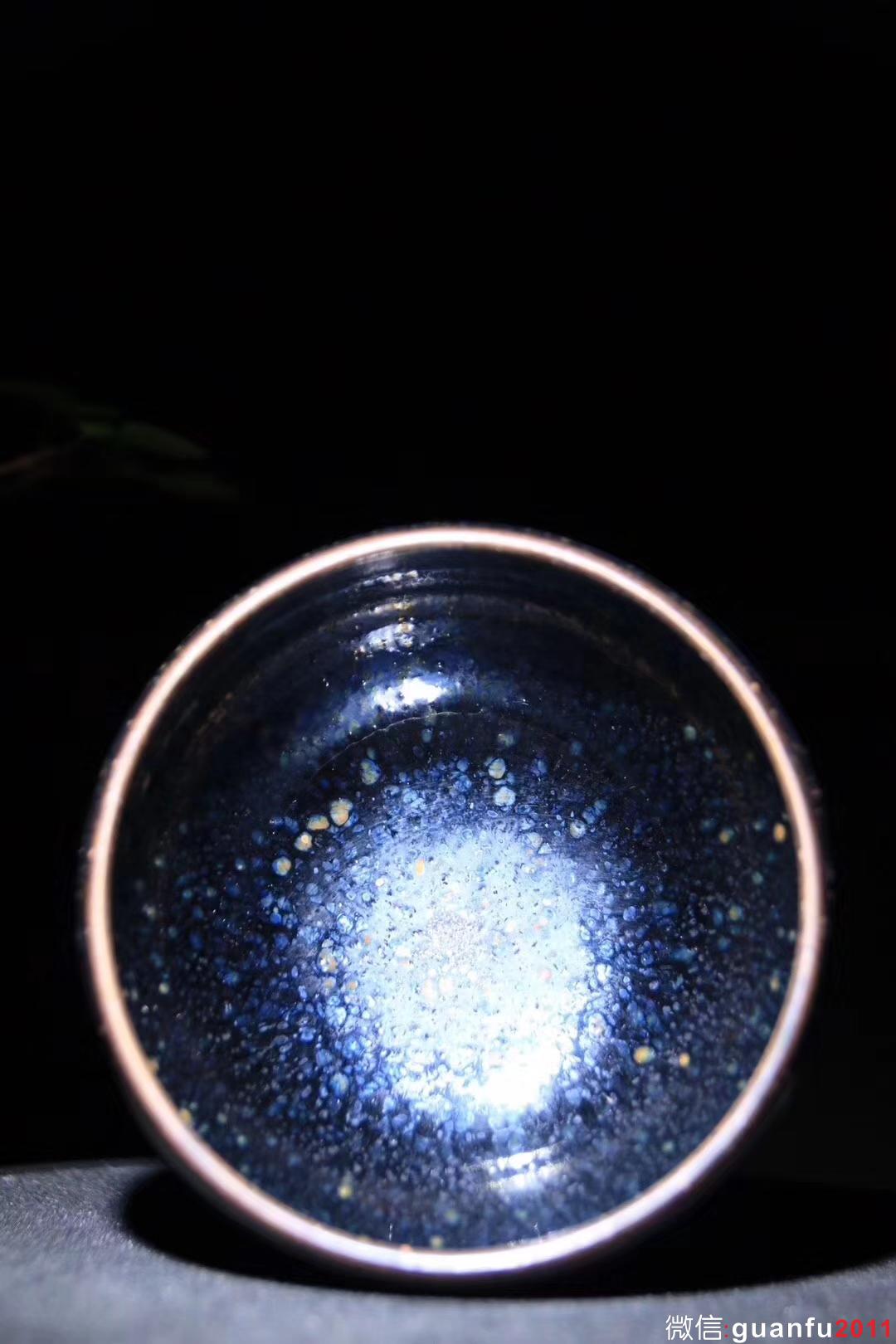 臺(tái)灣一 邱藏億大師 作品 黑釉茶碗 新品缽 口徑：8.3 高：5.3