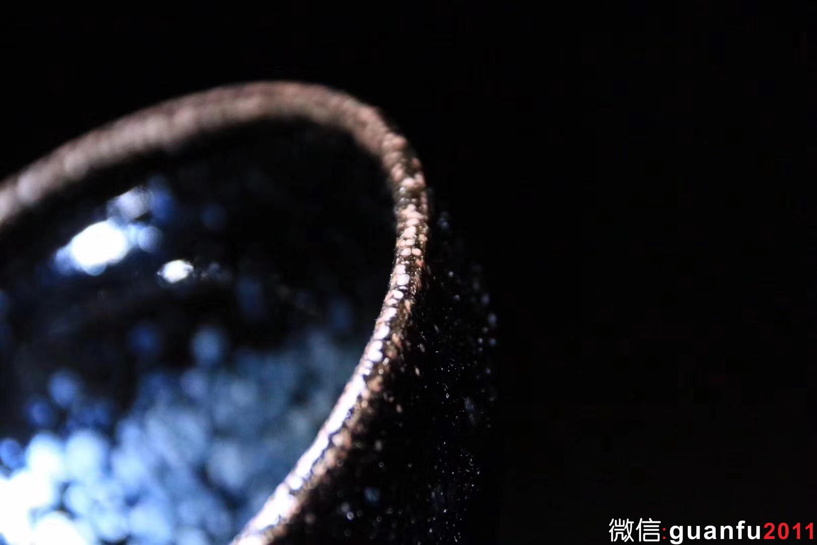 陳春華老師 黑釉油滴 口徑：9高5