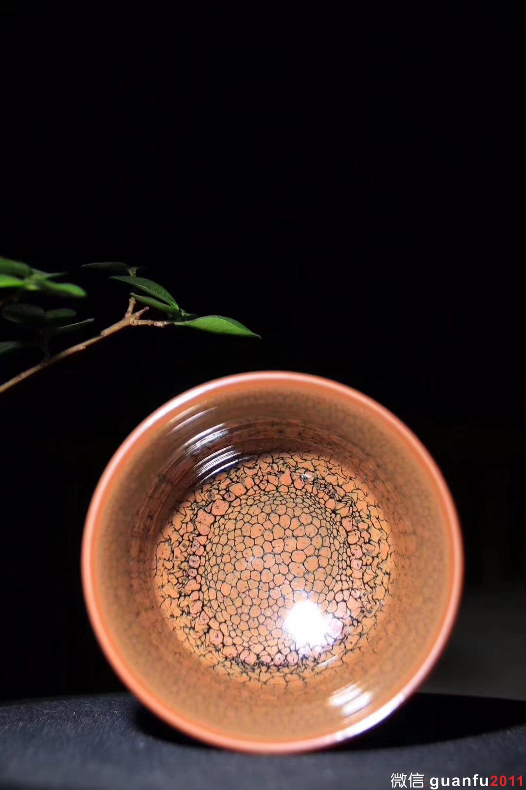 【作者】陳大鵬老師 作品【品名】黃鷓鴣 竹節(jié)杯【規(guī)格】8 x 6.5 cm 【制作】落款配證書 【品相】全品無暇【材質(zhì)】鐵胎，天然礦釉【產(chǎn)地】建陽·水吉【燒制溫度】1300度