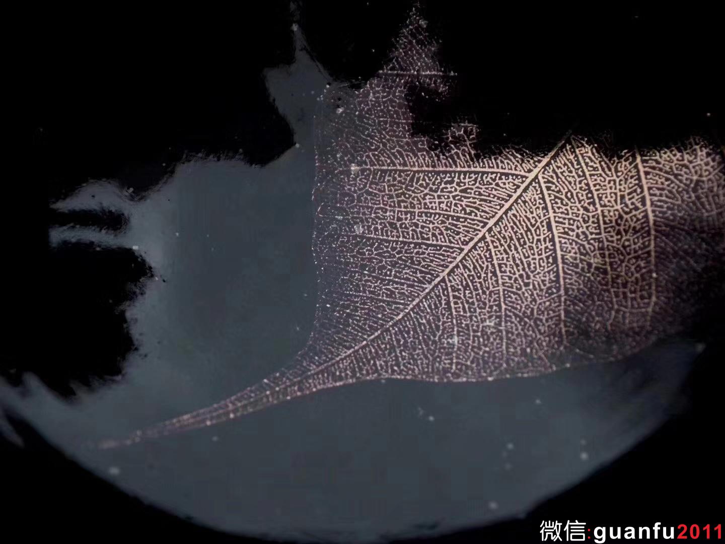 張中欽，一葉菩提【口徑9.8】