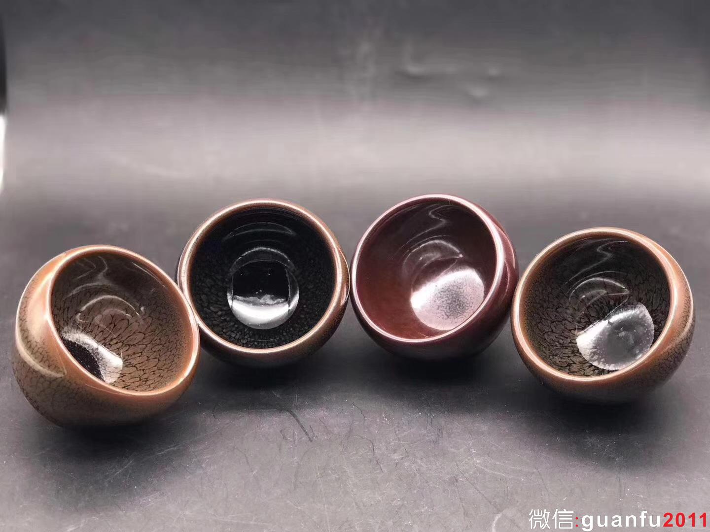 陳大鵬老師 4色鷓鴣斑茶盞 雞蛋杯子