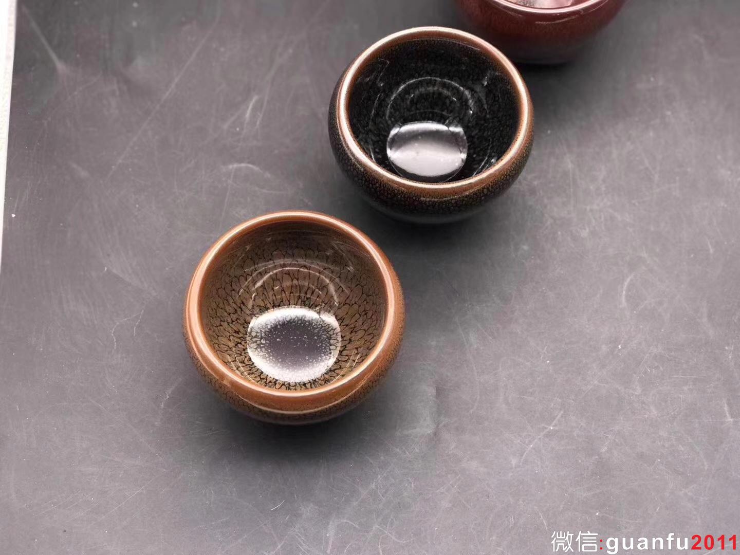 陳大鵬老師 4色鷓鴣斑茶盞 雞蛋杯子