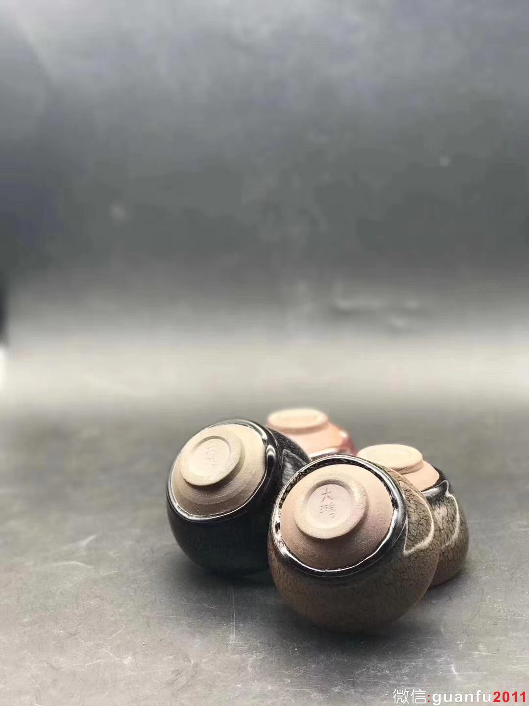 陳大鵬老師 4色鷓鴣斑茶盞 雞蛋杯子