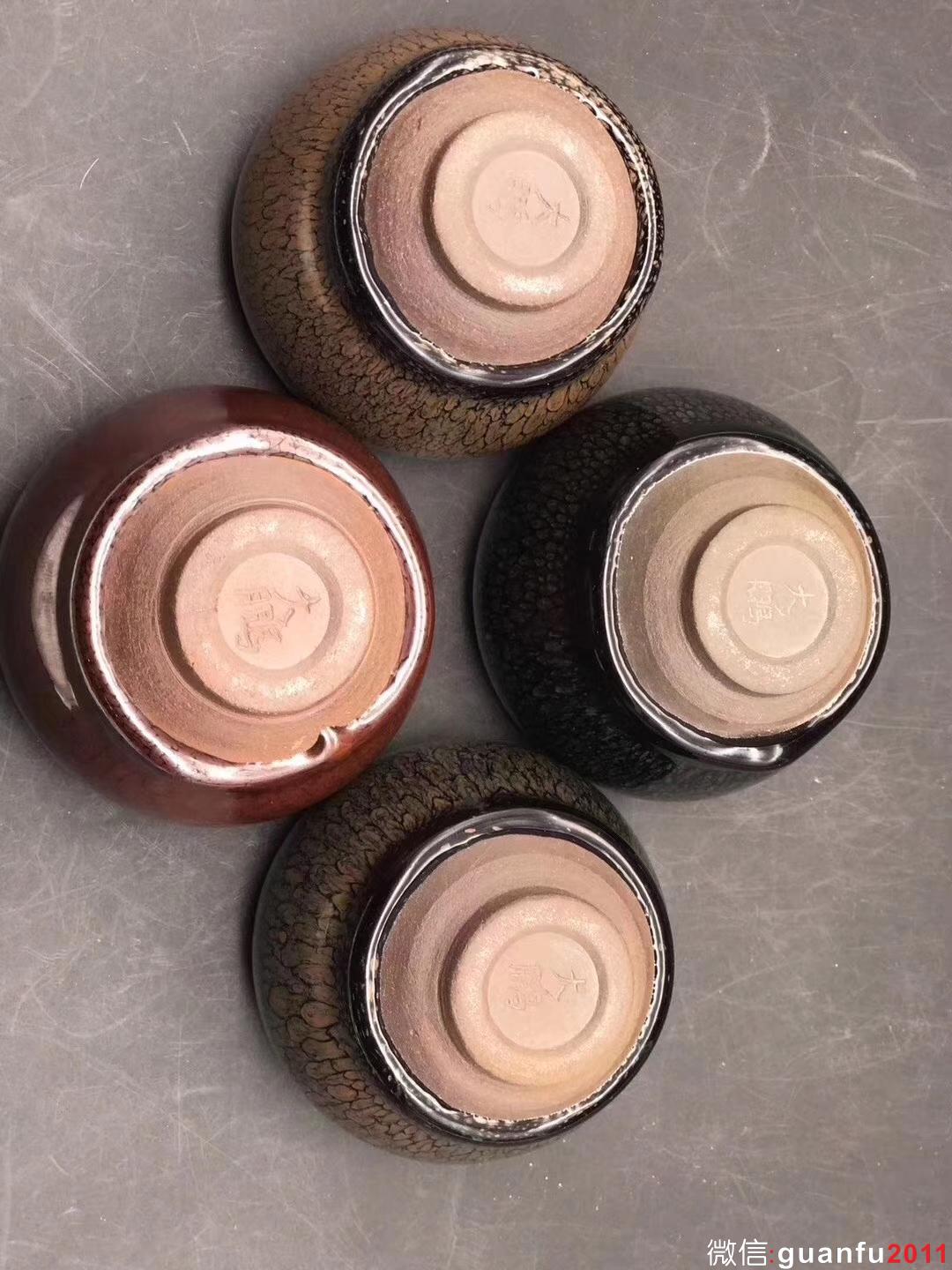 陳大鵬老師 4色鷓鴣斑茶盞 雞蛋杯子