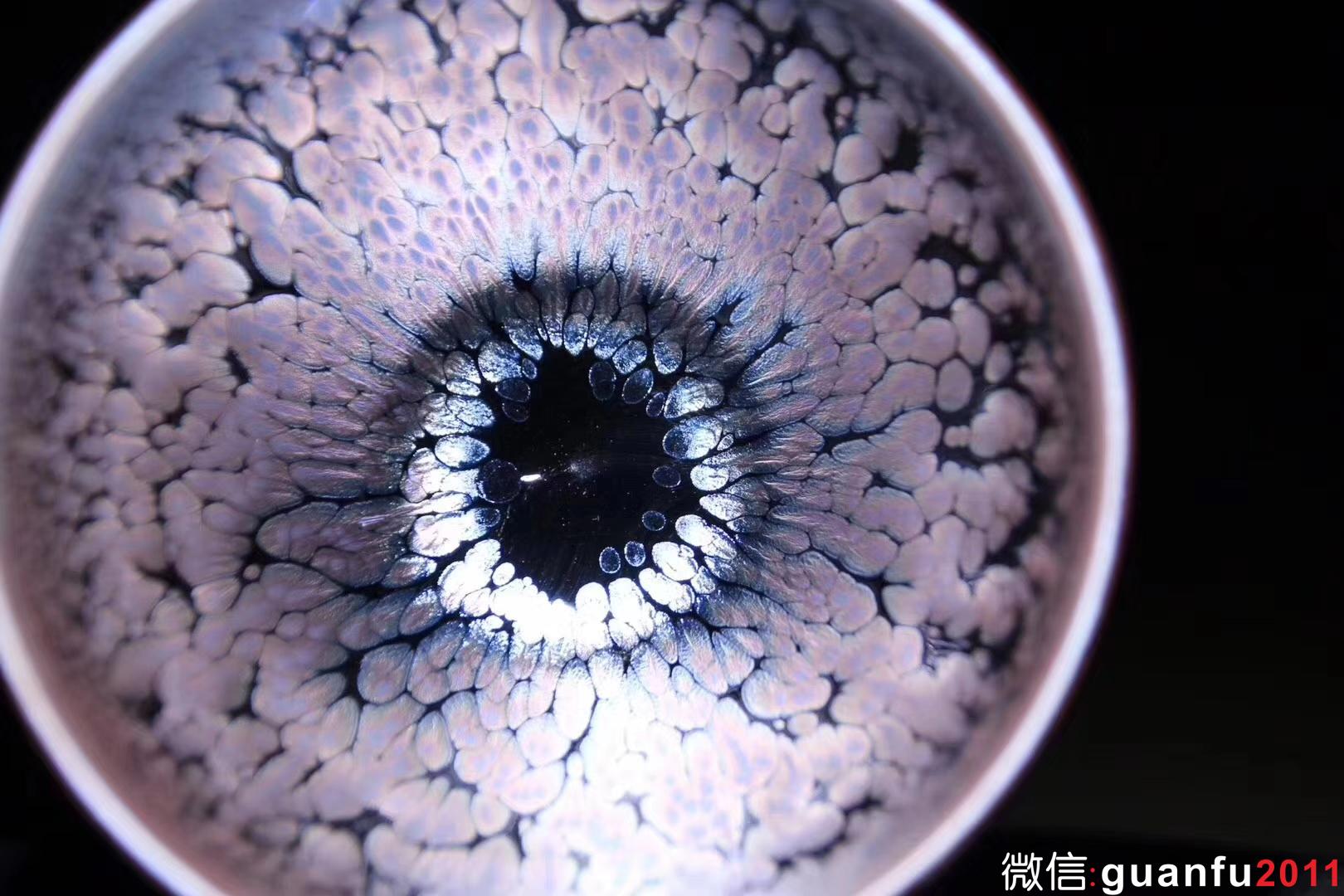 【作者】李昌海老師 作品 【品名】彩華-鷓鴣斑 【規(guī)格】9 x 5.8 cm  【制作】落款配證書(shū)  【品相】全品無(wú)暇 【材質(zhì)】鐵胎，天然礦釉 【產(chǎn)地】建陽(yáng)·水吉 【燒制溫度】1300度