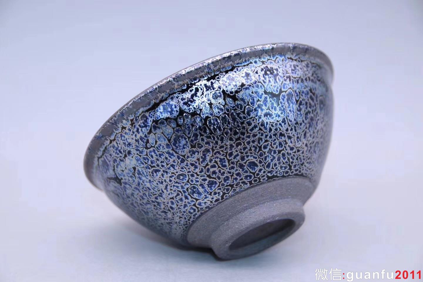 陳葉琦：天眼·油滴茶盞，束口器、9cm 4.5cm