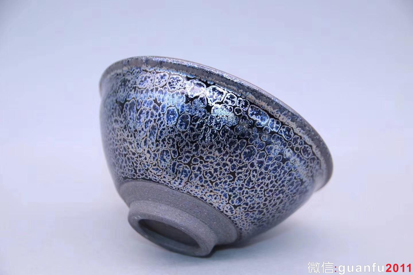 陳葉琦：天眼·油滴茶盞，束口器、9cm 4.5cm