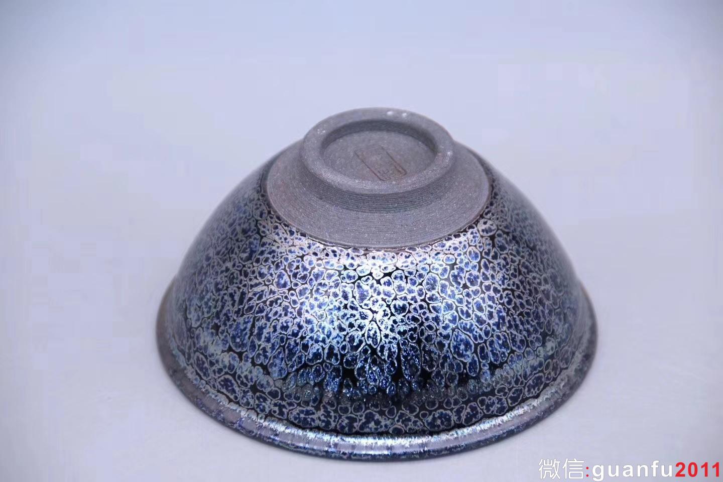 陳葉琦：天眼·油滴茶盞，束口器、9cm 4.5cm