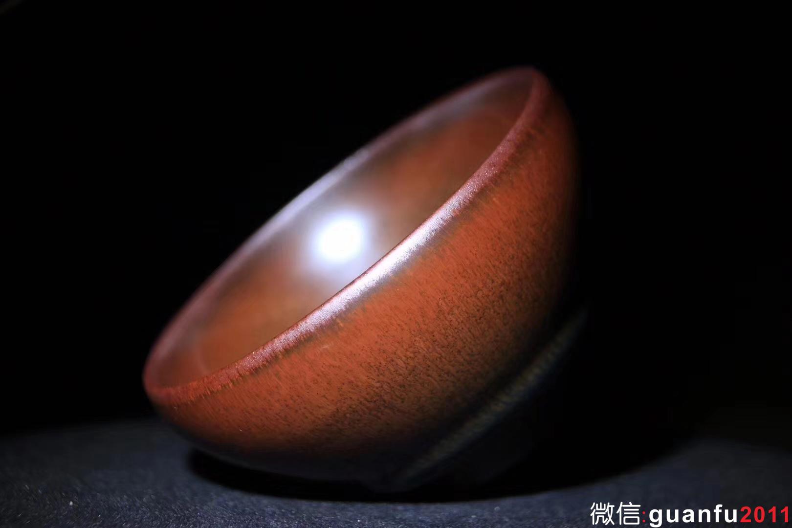 李遠(yuǎn)興老師 龍窯柴燒 兔毫 口徑9 高5.3