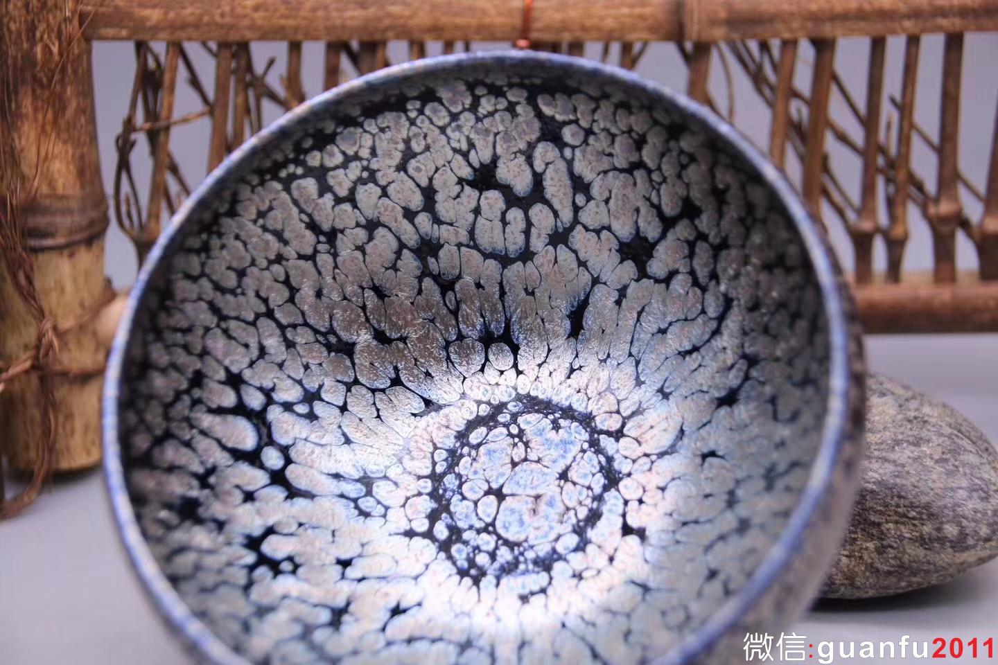 黎祥：大缽·鷓鴣斑茶盞，完美無瑕精品。9.5cm 5.8cm