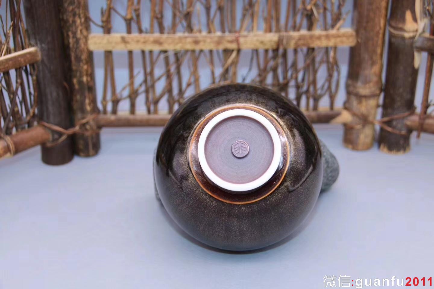 范澤鋒老師新品:金絲玉毫系列·黑金、收藏品茗把玩佳作，8.5cm 6cm