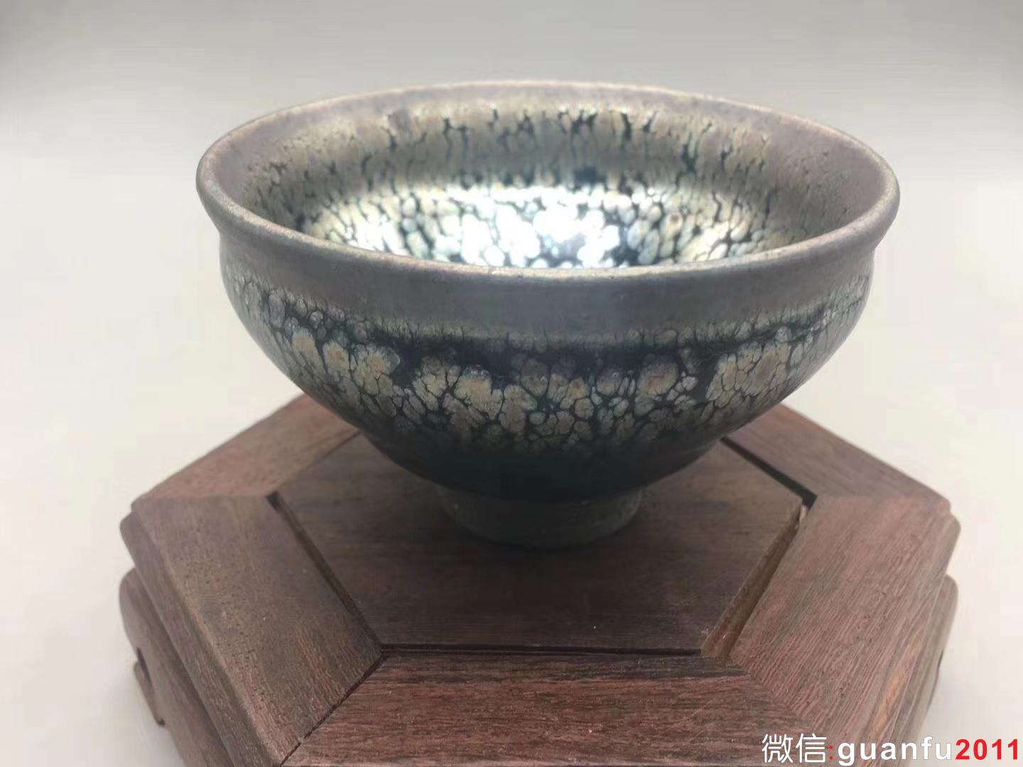 李達老師 鷓鴣斑 口徑 8.5 cm 高 5.3 cm