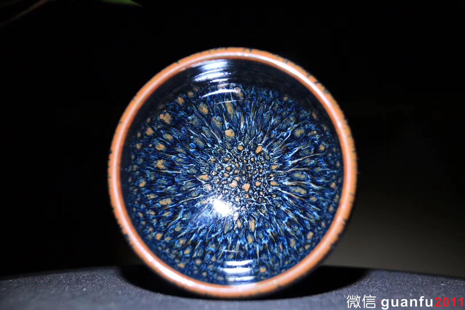 郭明慶老師 藍(lán)羽鷓鴣 口徑8 高4.5