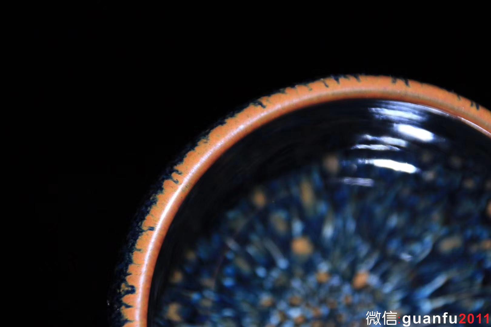 郭明慶老師 藍(lán)羽鷓鴣 口徑8 高4.5