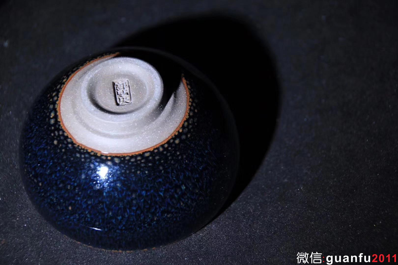 郭明慶老師 藍(lán)羽鷓鴣 口徑8 高4.5