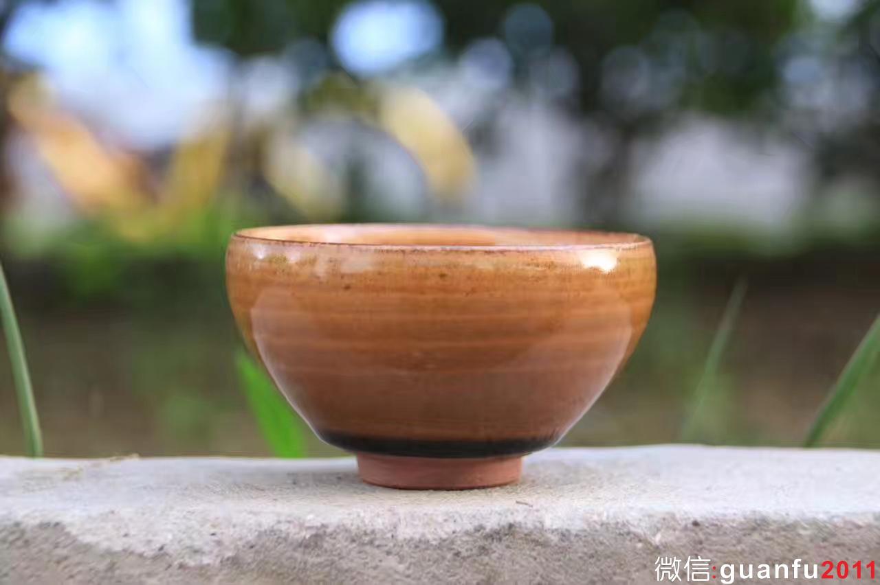 趙雄老師 玉葉盞 口徑9 高5.5