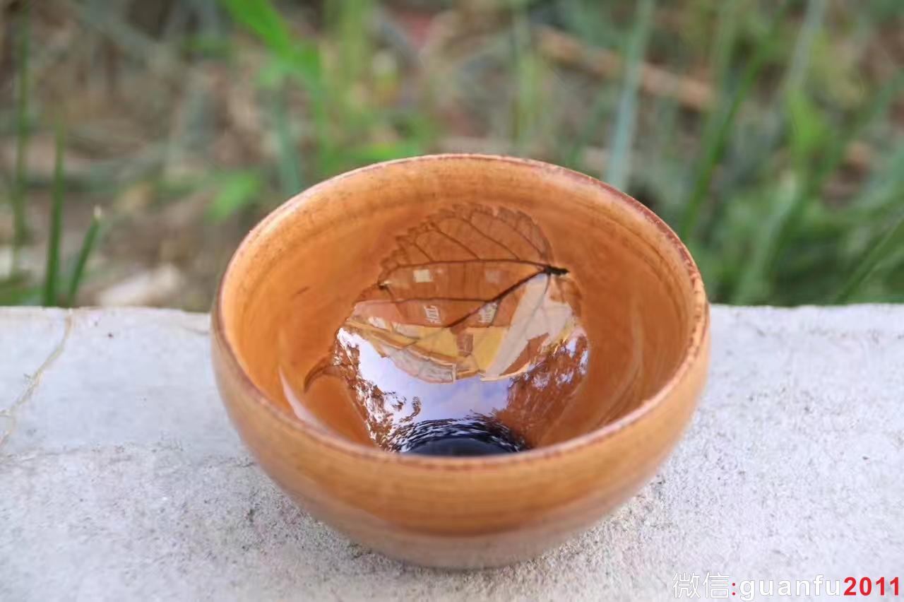 趙雄老師 玉葉盞 口徑9 高5.5