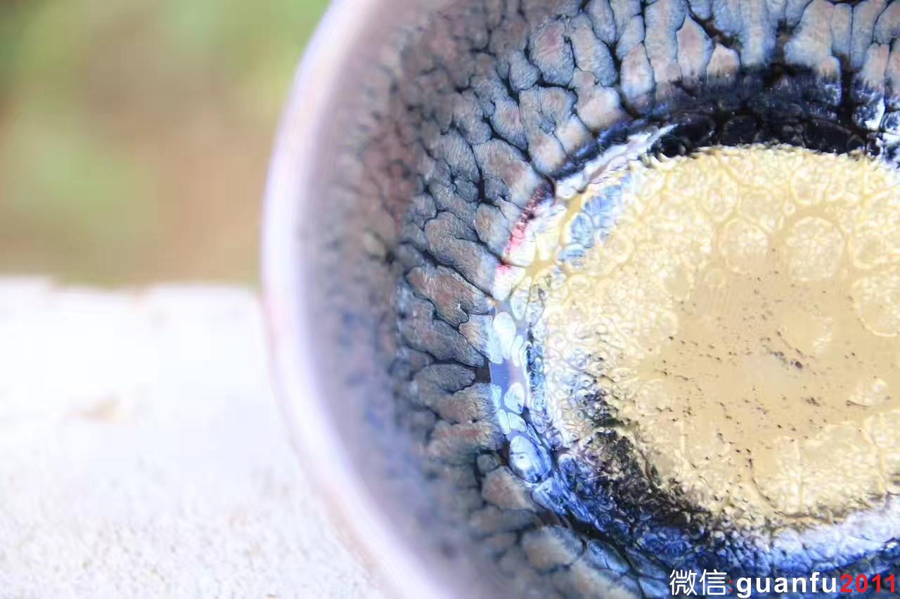 李昌海老師 新品 禪定 鷓鴣斑 口徑8.3 高4.5