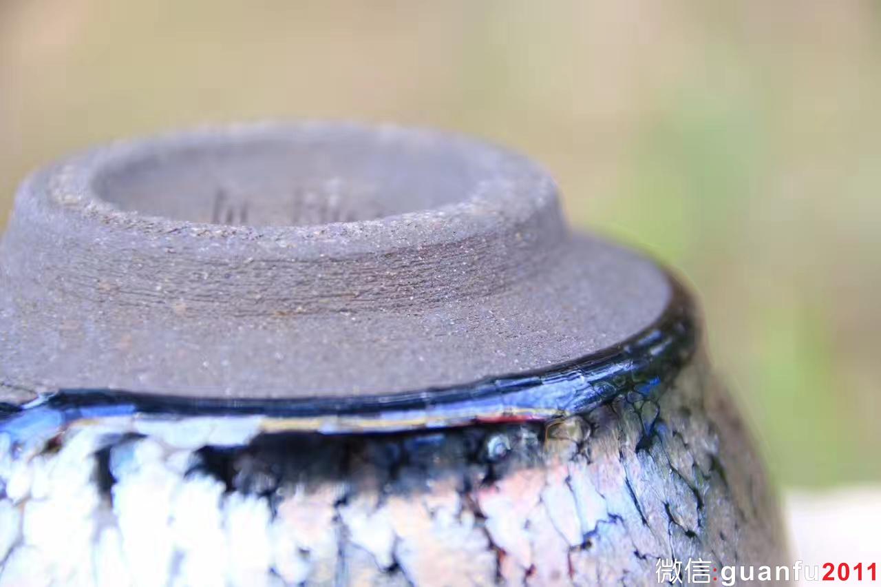 李昌海老師 新品 禪定 鷓鴣斑 口徑8.3 高4.5