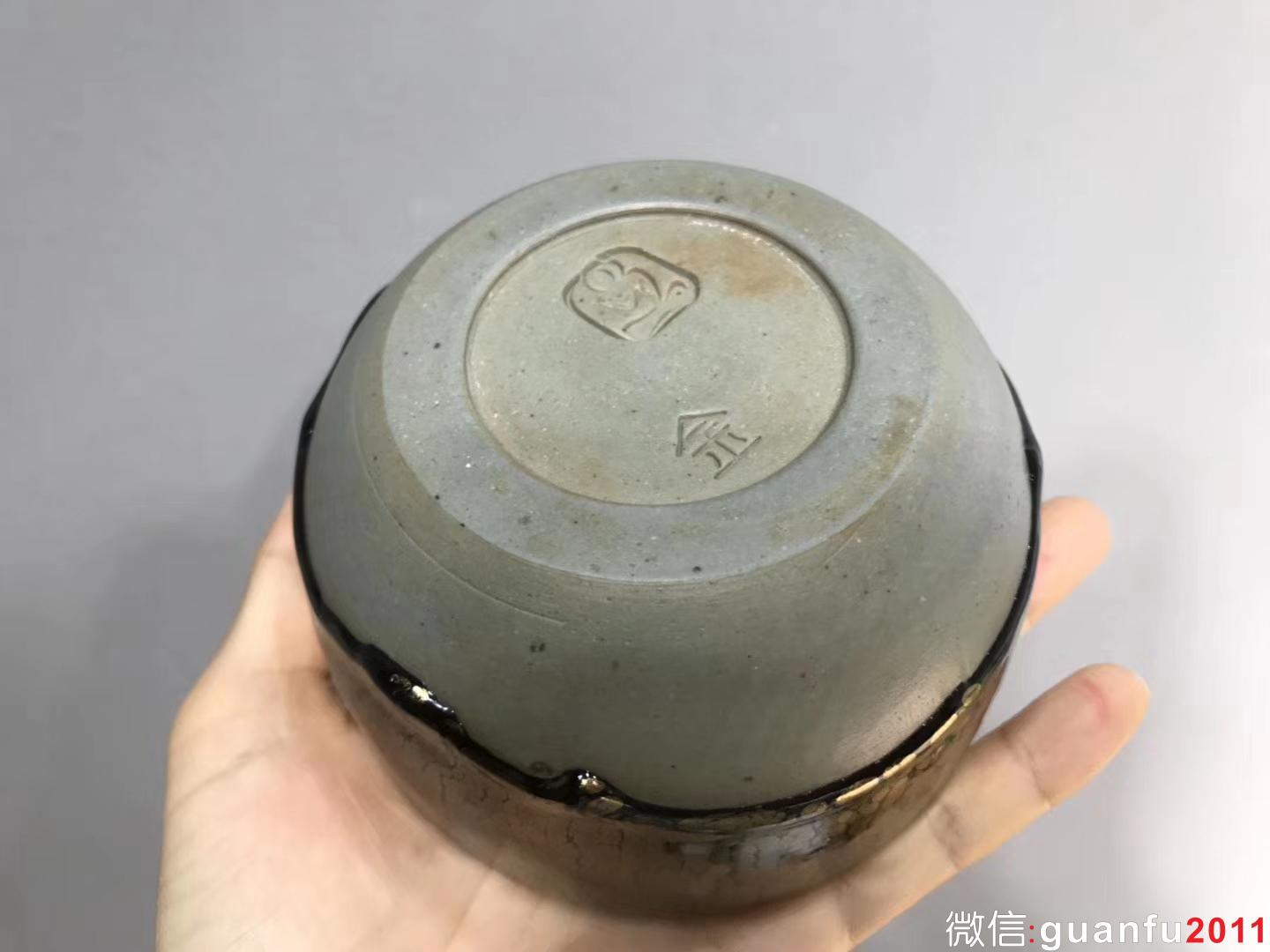 金油滴.星云缽  黃美金老師制  10.5×7.0cm