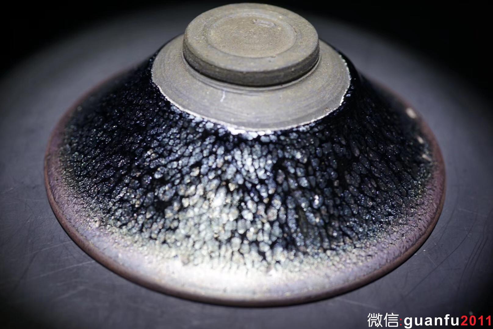 國家級大師，建盞泰斗李達(dá)老師作品，撇口盞，口徑14.5高5公分