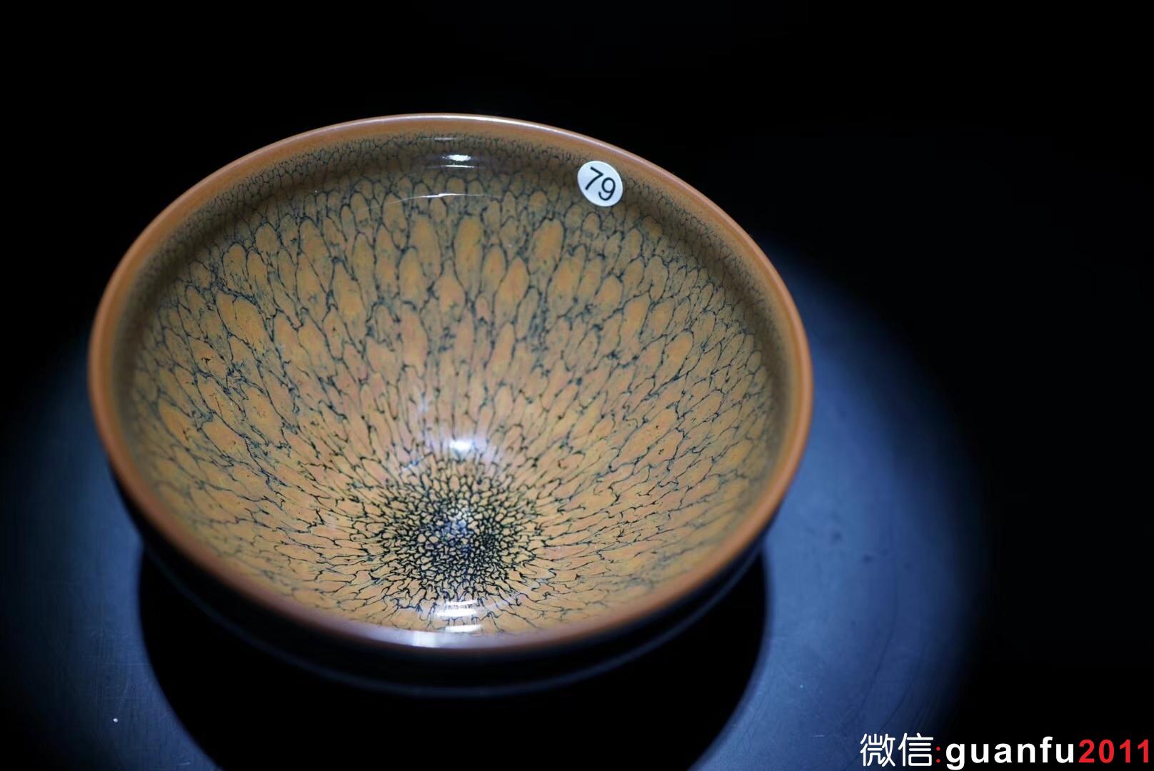 國(guó)寶級(jí)大師陳大鵬作品深斗束口，口徑13高7.5公分