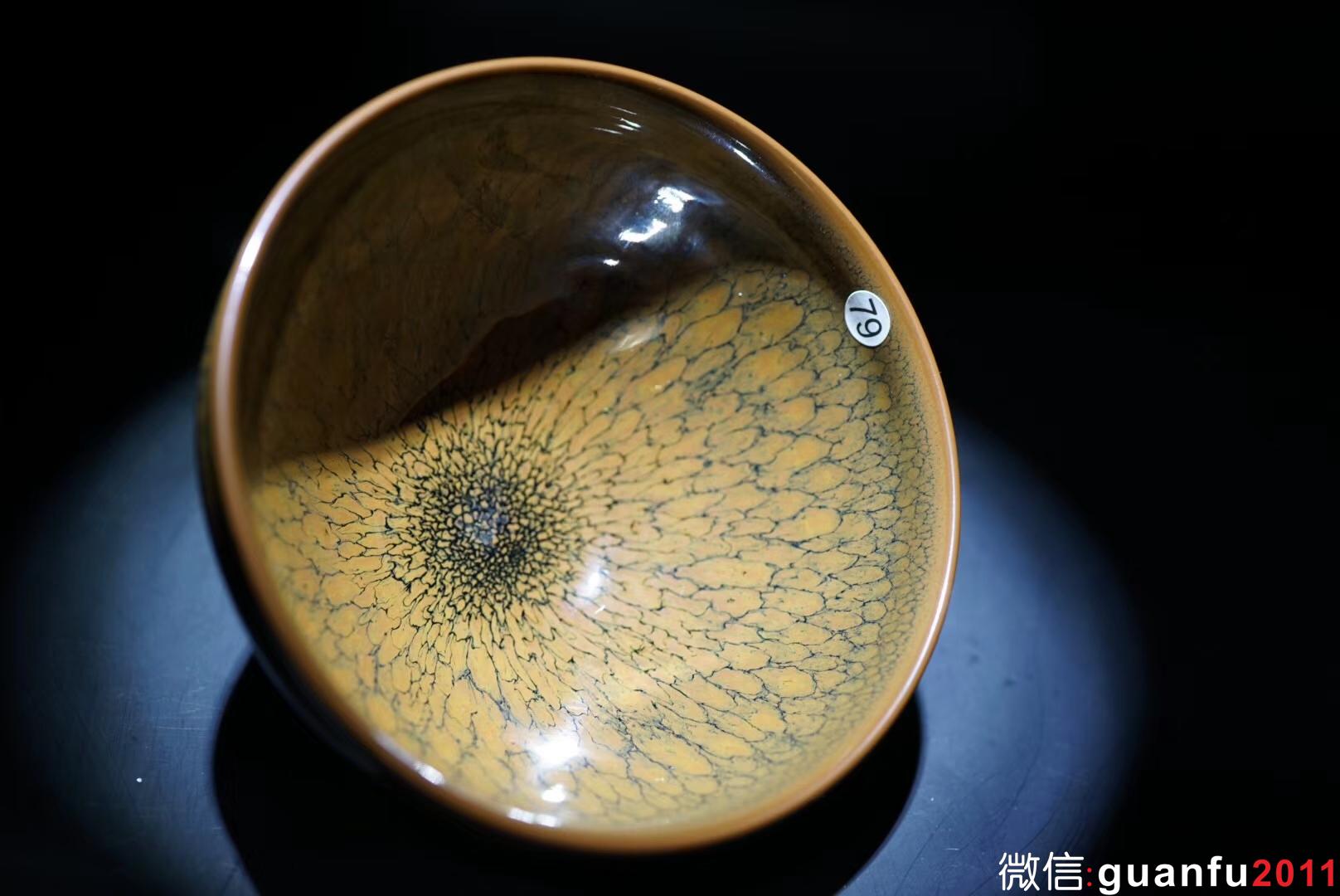 國(guó)寶級(jí)大師陳大鵬作品深斗束口，口徑13高7.5公分