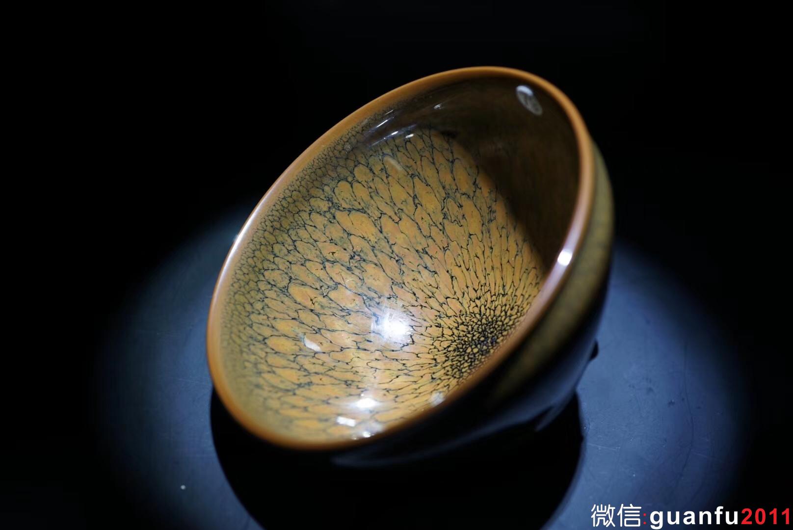 國(guó)寶級(jí)大師陳大鵬作品深斗束口，口徑13高7.5公分