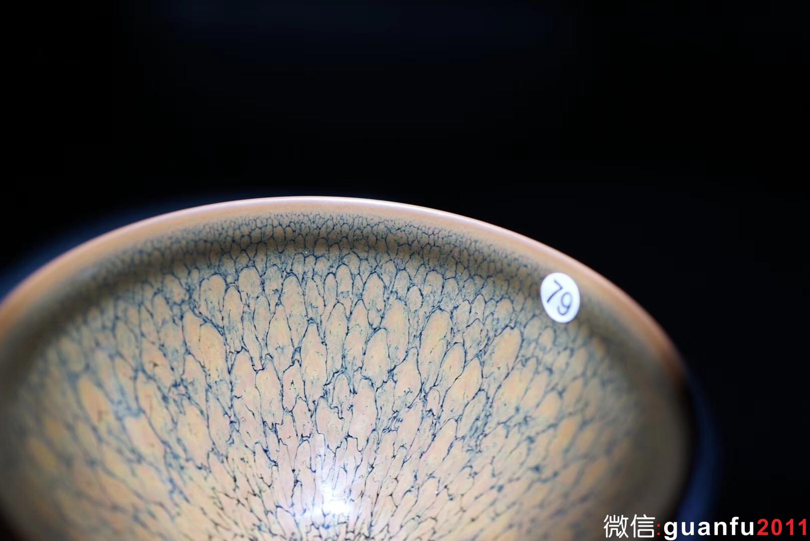 國(guó)寶級(jí)大師陳大鵬作品深斗束口，口徑13高7.5公分