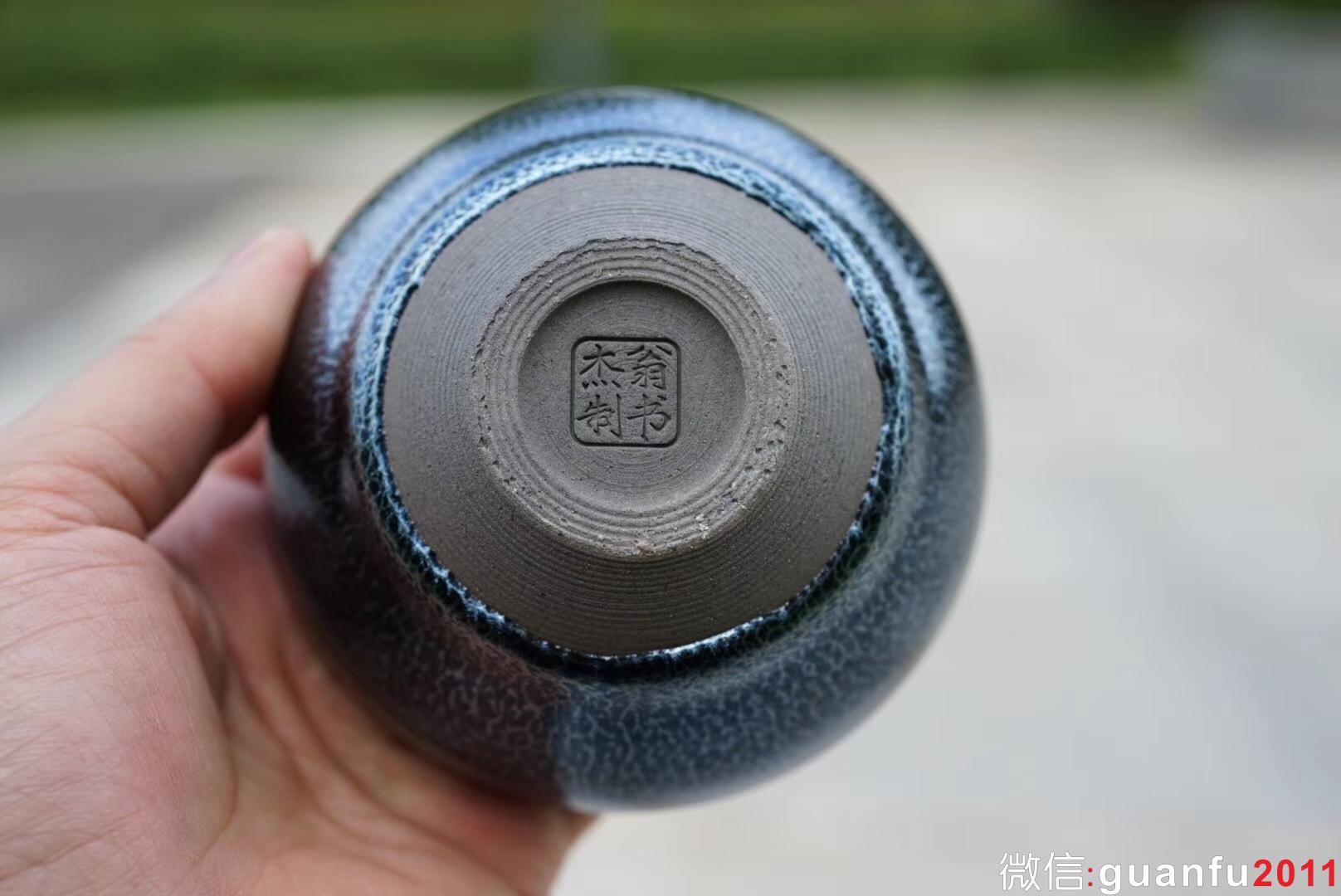 翁書杰老師  籃麒麟  禪意缽