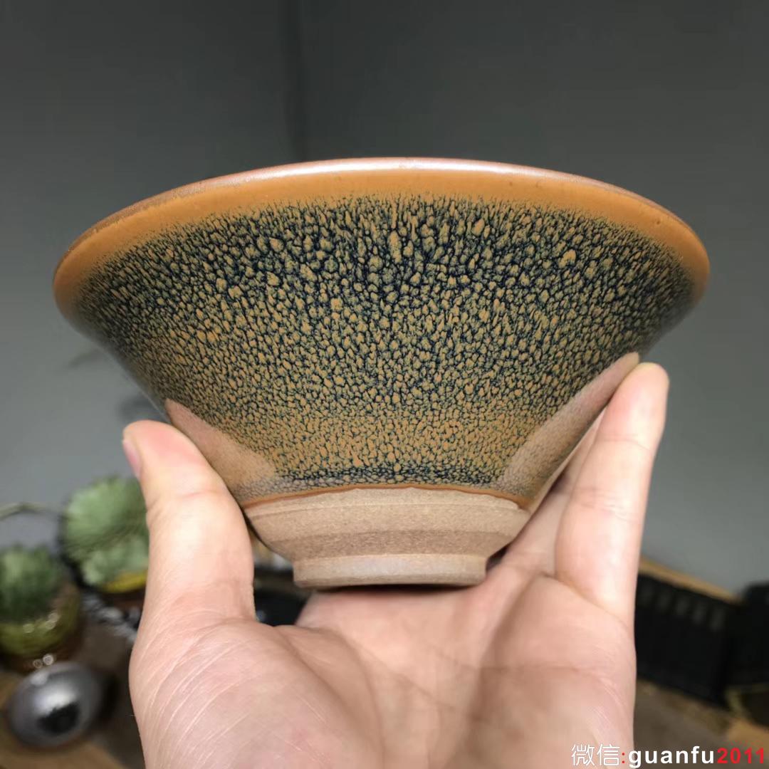 枕頭嶺龍窯柴燒徐長和師傅作品，柴燒鷓鴣第一人，口徑14高6公分