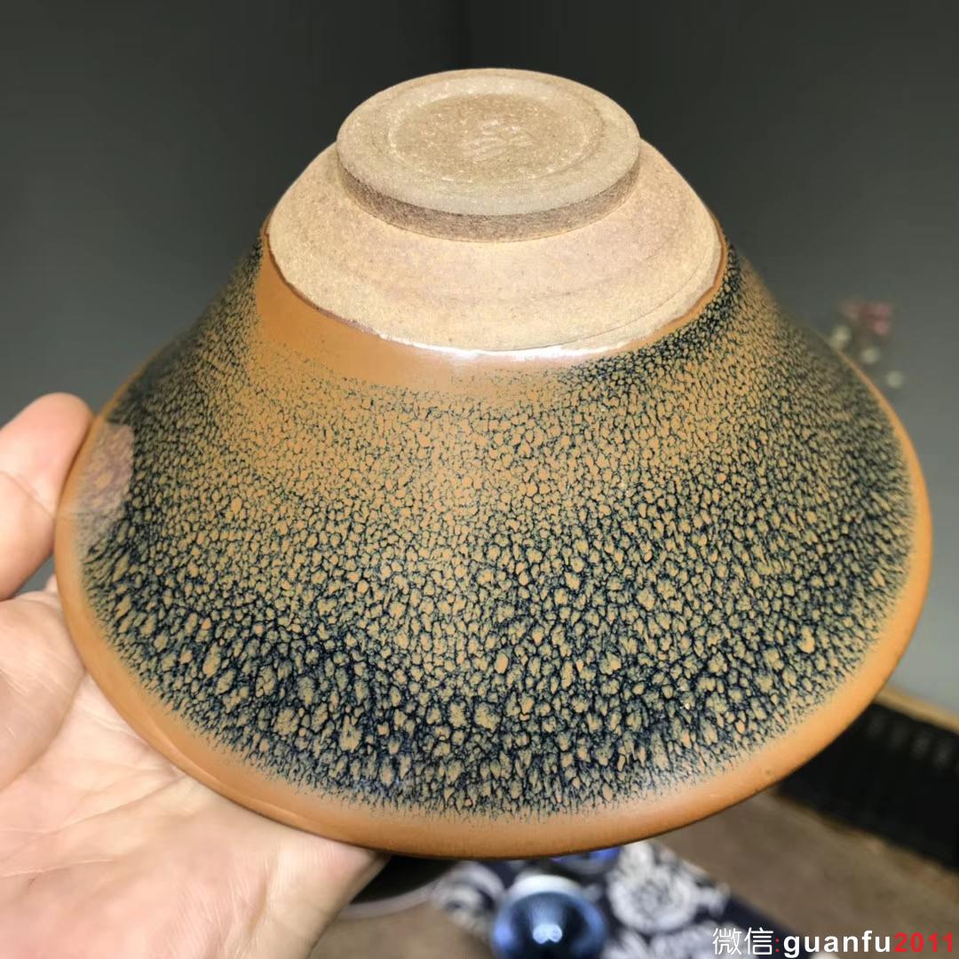 枕頭嶺龍窯柴燒徐長和師傅作品，柴燒鷓鴣第一人，口徑14高6公分