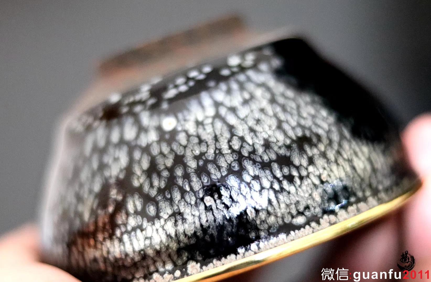 揭繼榮老師作品 仿古油滴 【北望 】金邊