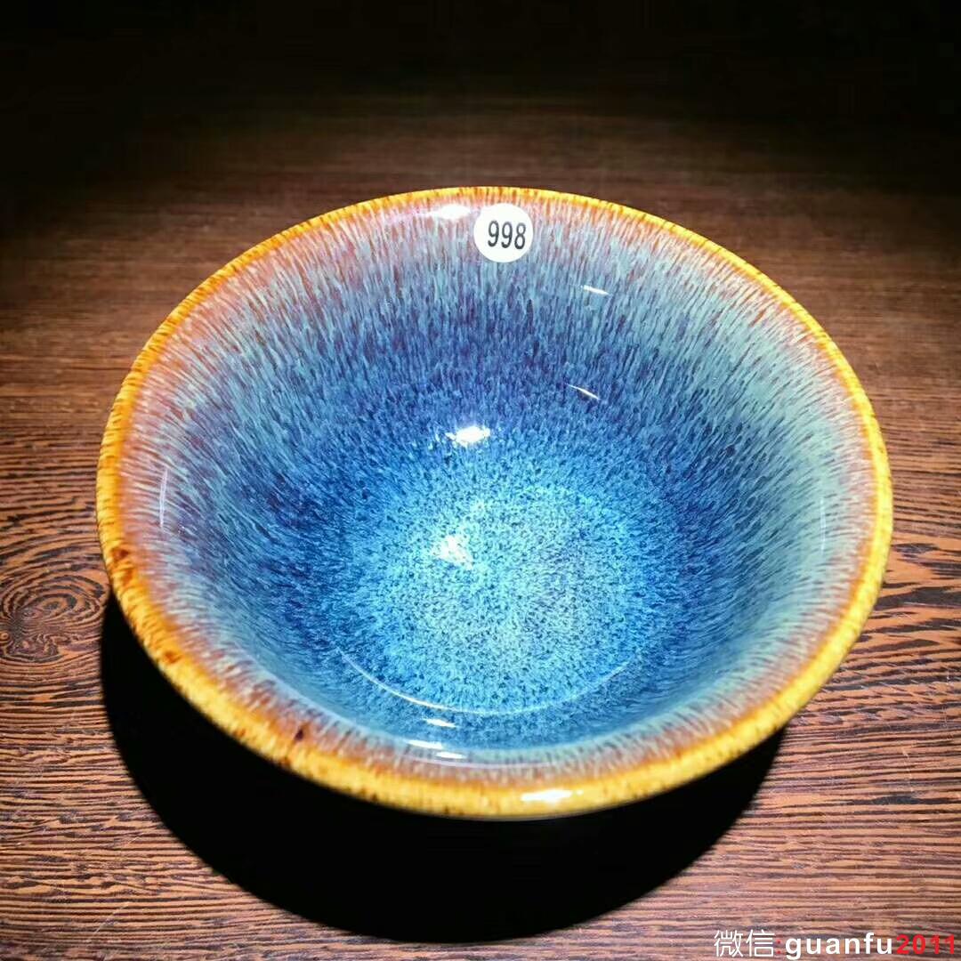 范澤鋒老師 精品天目盞：口徑9.1*4.5