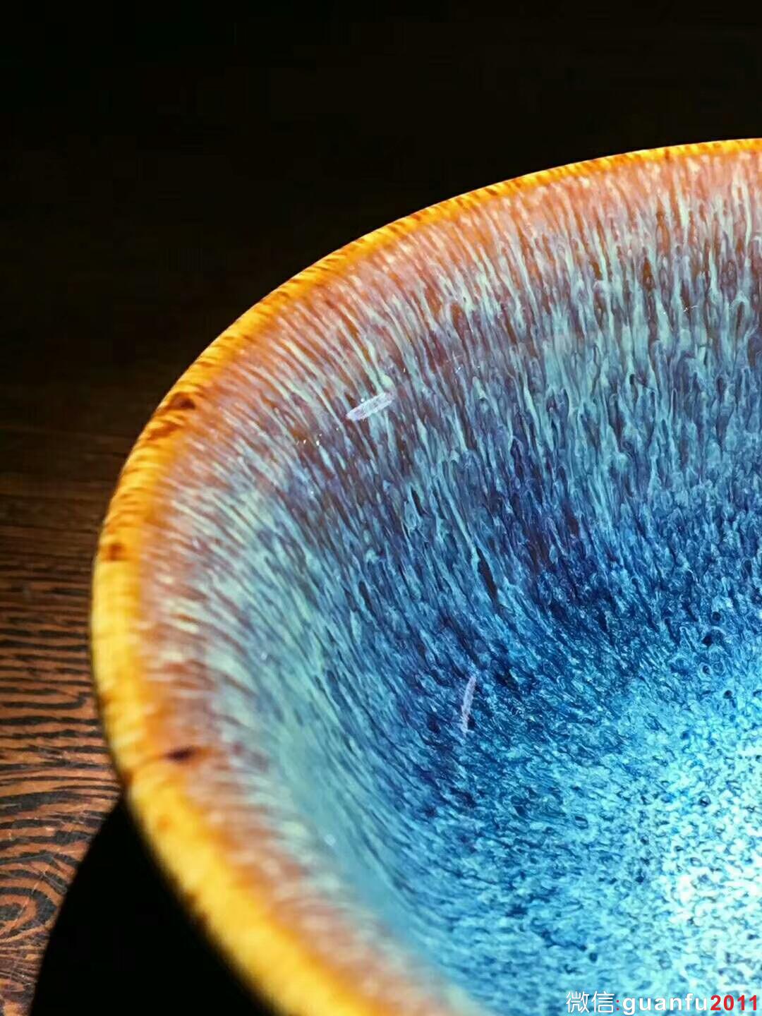 范澤鋒老師 精品天目盞：口徑9.1*4.5