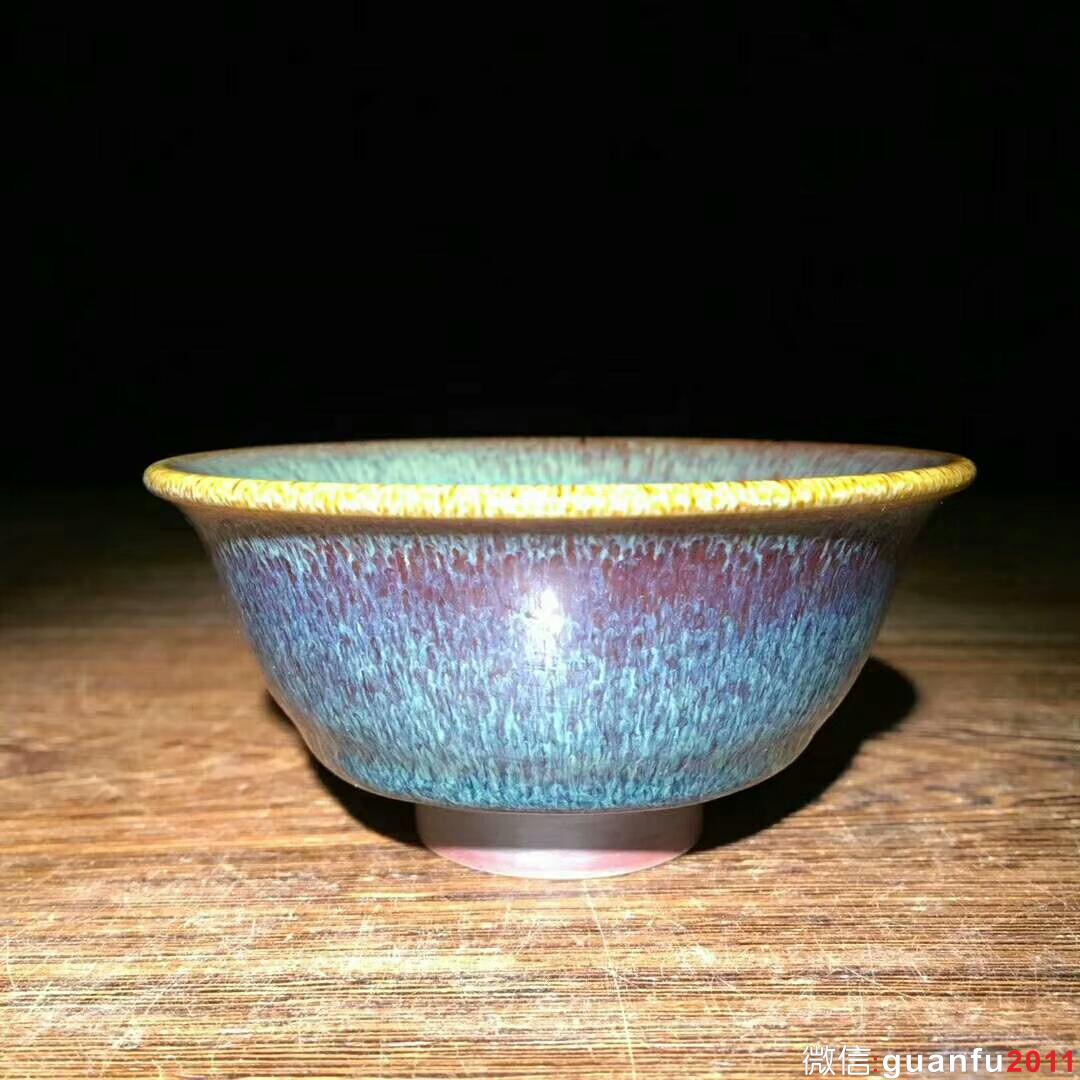 范澤鋒老師 精品天目盞：口徑9.1*4.5