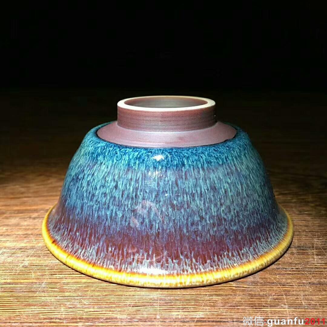 范澤鋒老師 精品天目盞：口徑9.1*4.5