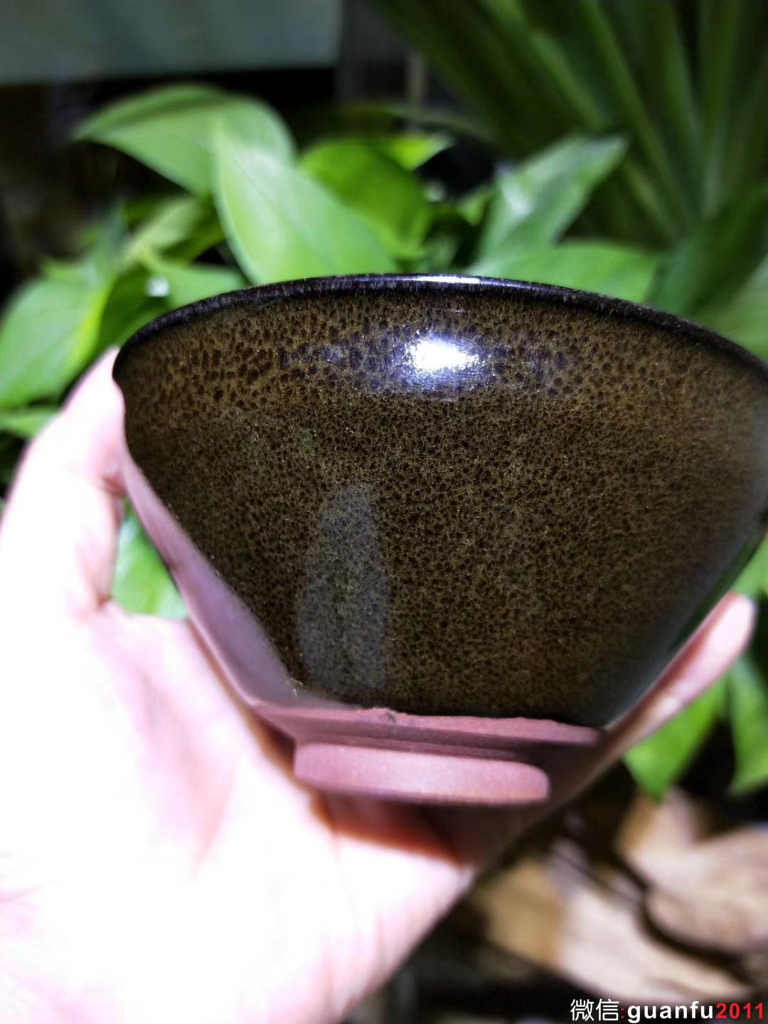 劉唐慎老師 柴燒 茶末豹紋