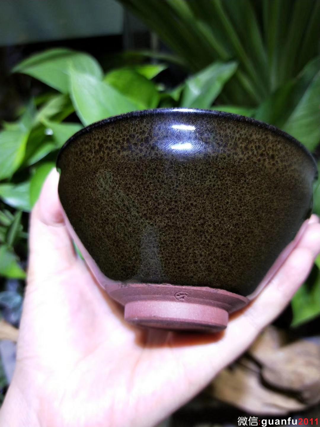 劉唐慎老師 柴燒 茶末豹紋