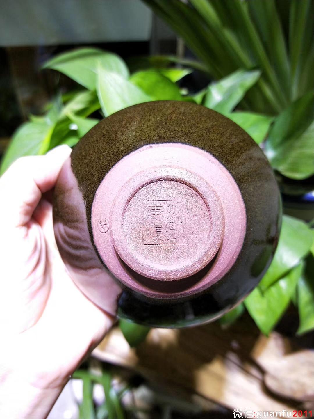 劉唐慎老師 柴燒 茶末豹紋