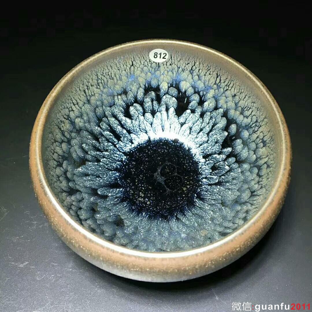 闕梅嬌老師 油滴禪定杯：口徑8.6*9.6*5.5