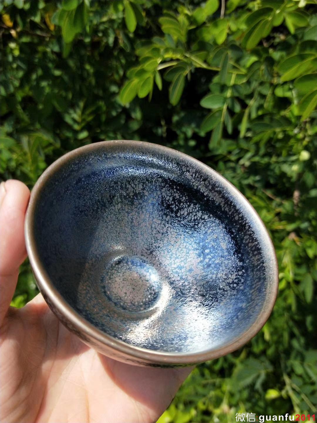 陸金喜老師 柴燒 夢幻彩滴