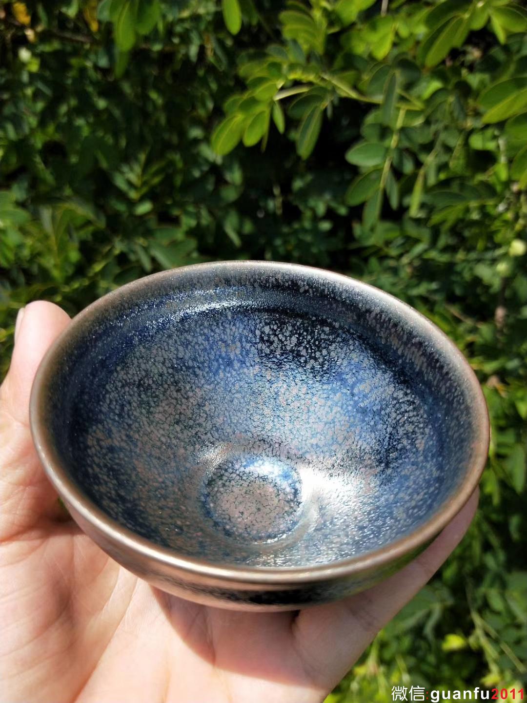 陸金喜老師 柴燒 夢幻彩滴