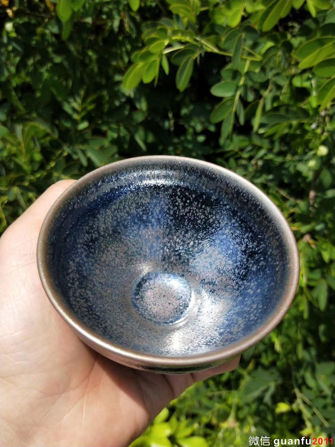 陸金喜老師 柴燒 夢幻彩滴