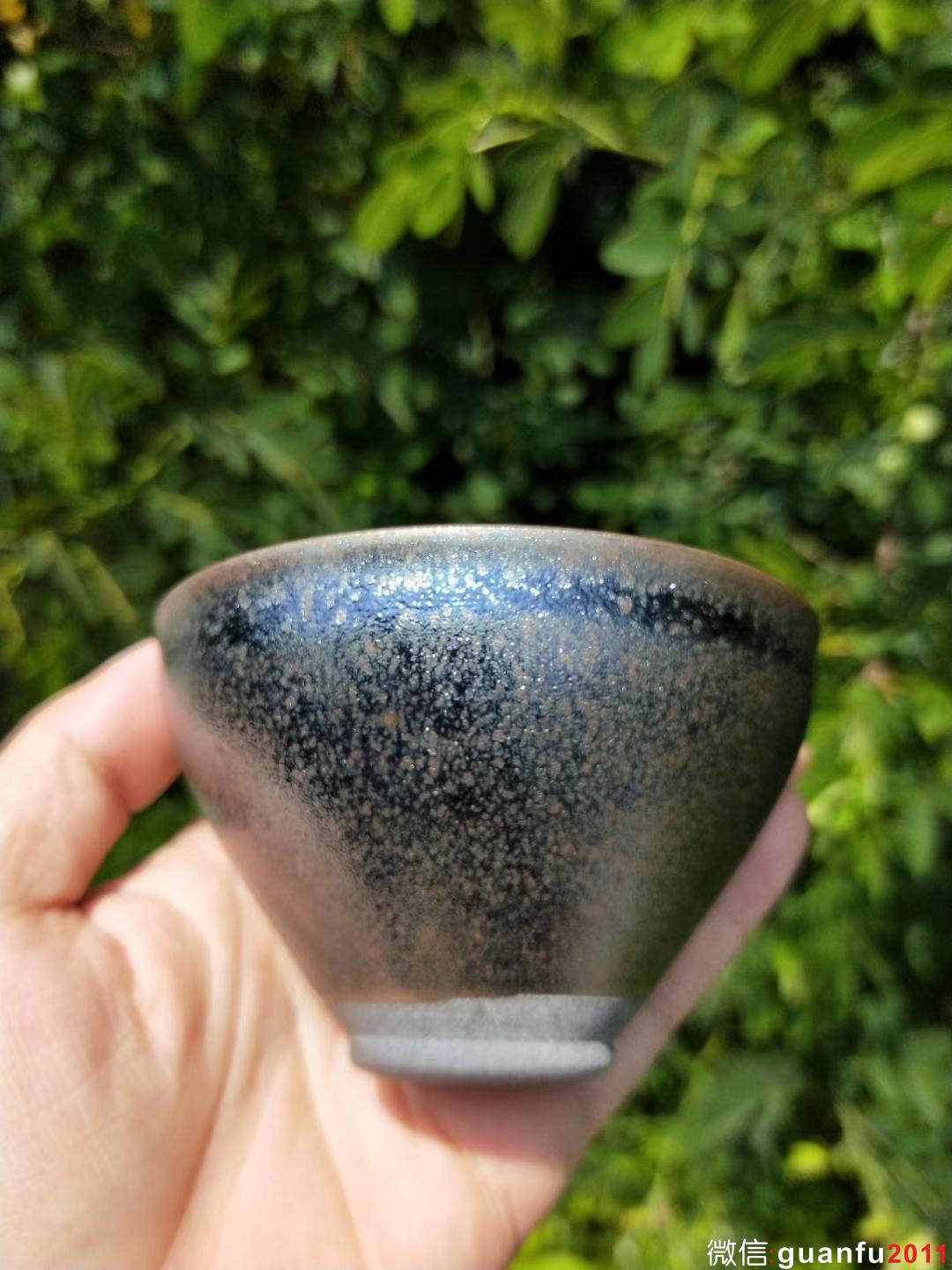 陸金喜老師 柴燒 夢幻彩滴