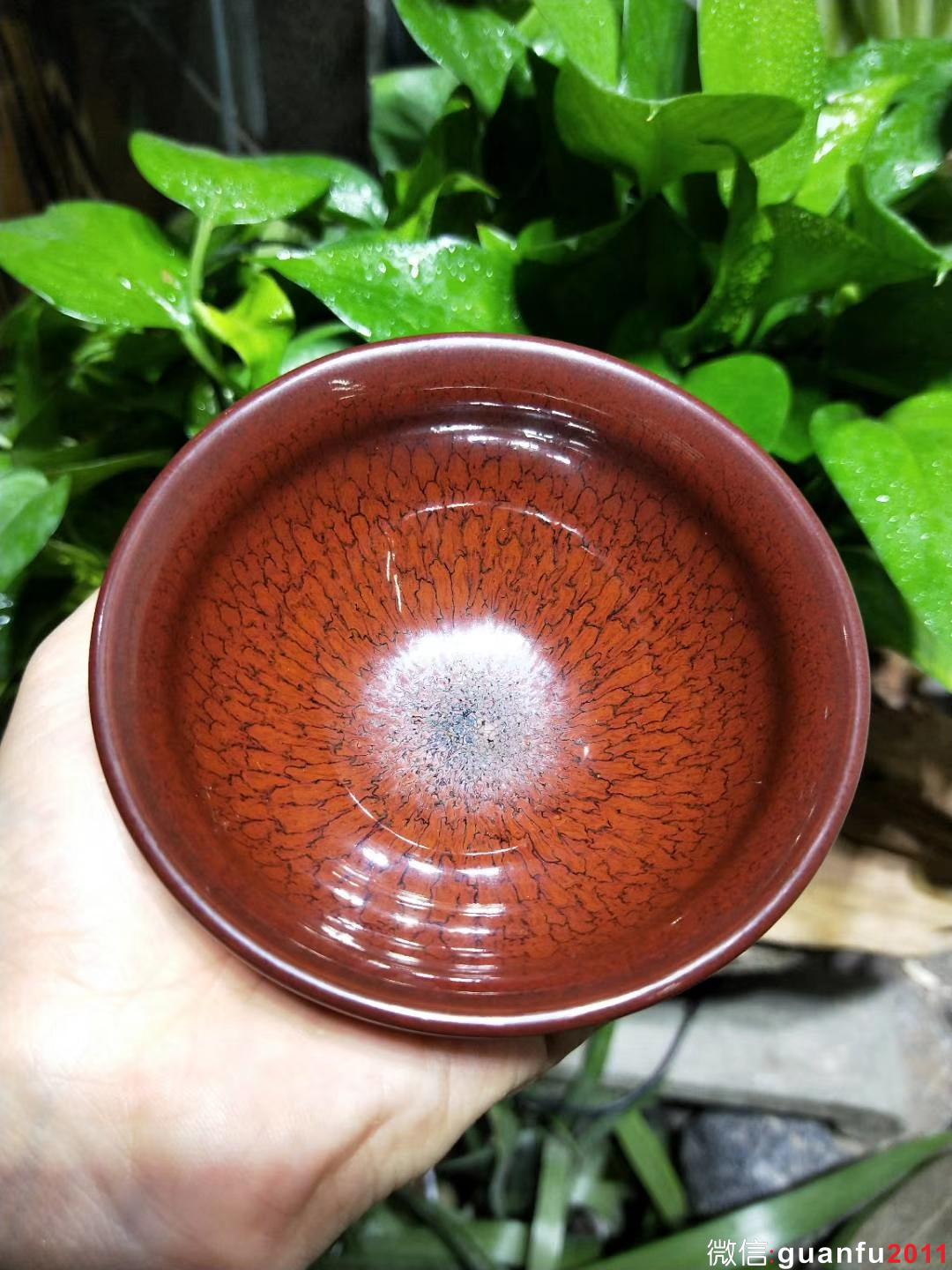 陳大鵬老師 手刻款 紅鷓鴣 9.5口徑