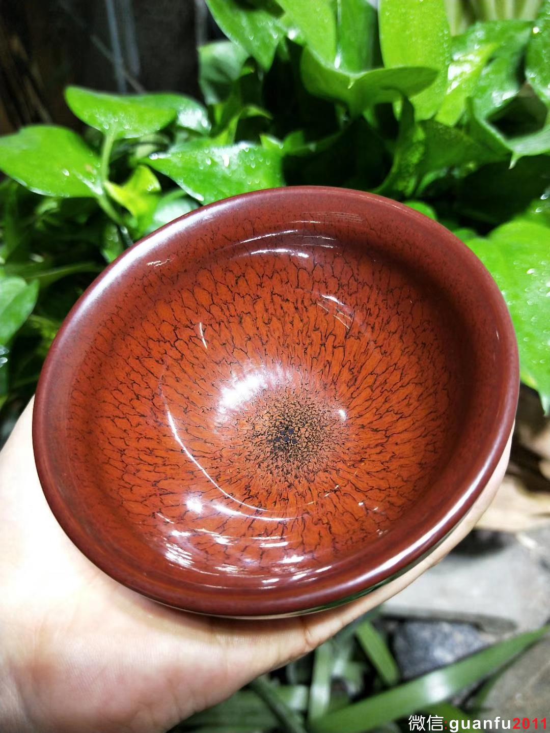 陳大鵬老師 手刻款 紅鷓鴣 9.5口徑